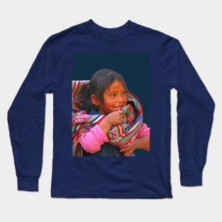 A Little Peruvian Girl Long Sleeve T-Shirt